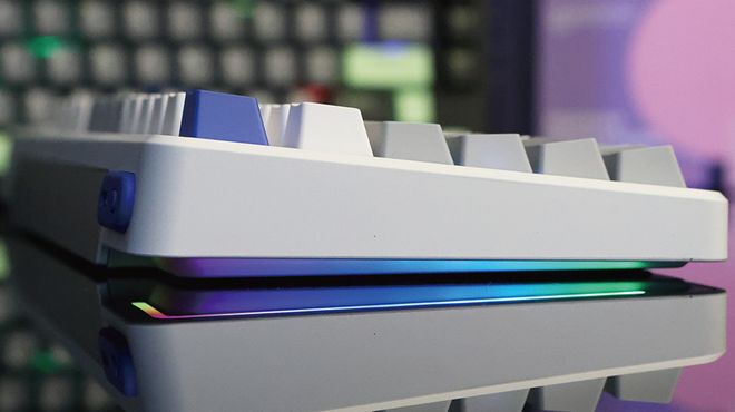 柏V700DIY-75多模机械键盘澳门新葡京网页小巧便携可玩性强！雷(图9)